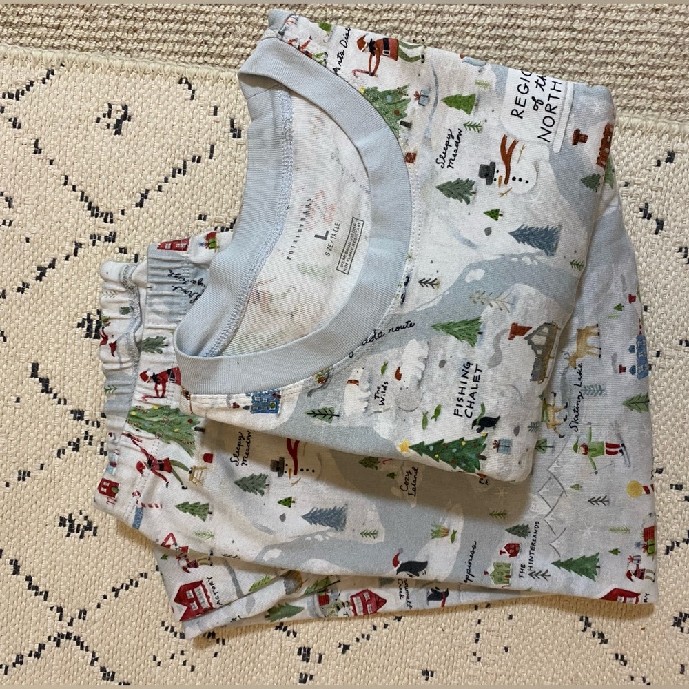 Pottery Barn Winter Wonderland Pajama Set